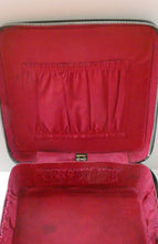 Load image into Gallery viewer, Vintage 1950s Thick Black Leather NORRIS LUGGAGE Small Travelling Case. With Original Old Cruise Labels
