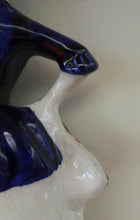 Load image into Gallery viewer, Antique Staffordshire Figurine. Pair of Scottish Lasses Dancing. Antique Ceramic Pocket Watch Holder
