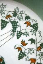 Load image into Gallery viewer, 1960s Norwegian  PLATE by Figgjo Flint. Sicilia Design Featuring Girl with Grapes
