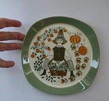 Load image into Gallery viewer, 1960s Norwegian PLATE by Figgjo Flint (Sicilia Design) by Turi Gramstad. A Boy with Basket of Berries
