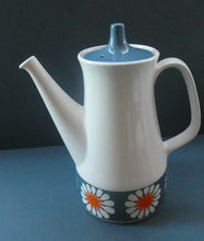 Load image into Gallery viewer, 1970s DAISY Turi Design Coffee Pot, Milk Jug and Sugar Bowl for Figgjo Flint, Norway
