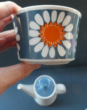 Load image into Gallery viewer, 1970s DAISY Turi Design Coffee Pot, Milk Jug and Sugar Bowl for Figgjo Flint, Norway
