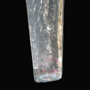 1960s Scandinavian Long Icicle Pendant Lamp. Atelje Engberg, Sweden
