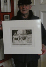Load image into Gallery viewer, SCOTTISH ART: Rare 1970s ABERBEEN PUBS Etching: &quot;The Hairy Bar&quot; by William J. Watson. Pencil Signed

