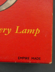 Vintage 1940s Plastic PIFCO Magic Nursery Lamp / Aladdin Lamp.  Boxed with Instructions