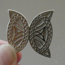 Load image into Gallery viewer, Unusual little STERLING SILVER Brooch in the Form of an Abstract Celtic Butterfly
