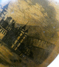 Load image into Gallery viewer, Antique SCOTTISH 19th Century MAUCHLINE Ware Trinket Box (c 1880), with an image of Holyrood Palace
