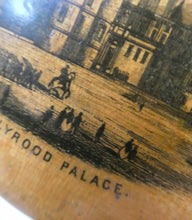 Load image into Gallery viewer, Antique SCOTTISH 19th Century MAUCHLINE Ware Trinket Box (c 1880), with an image of Holyrood Palace
