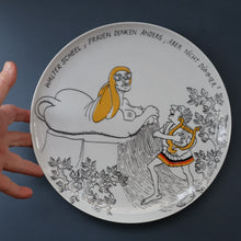 Load image into Gallery viewer, Limited Edition Porcelain Plate Walter Sheel for Rosenthal by Ernst Maria Lang
