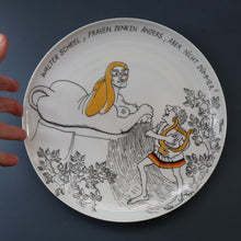 Load image into Gallery viewer, Limited Edition Porcelain Plate Walter Sheel for Rosenthal by Ernst Maria Lang
