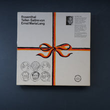 Load image into Gallery viewer, Limited Edition Porcelain Plate Walter Scheel for Rosenthal by Ernst Maria Lang. BOXED
