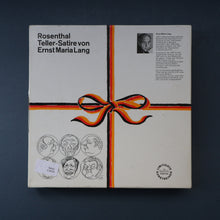 Load image into Gallery viewer, Limited Edition Porcelain Plate Walter Scheel for Rosenthal by Ernst Maria Lang. BOXED
