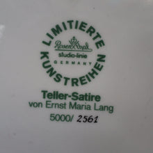 Load image into Gallery viewer, Limited Edition Porcelain Plate MAO TSE TUNG for Rosenthal by Ernst Maria Lang
