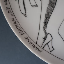 Load image into Gallery viewer, Limited Edition Porcelain Plate MARLENE DIETRICH for Rosenthal by Ernst Maria Lang
