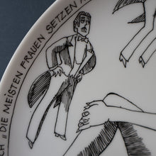 Load image into Gallery viewer, Limited Edition Porcelain Plate MARLENE DIETRICH for Rosenthal by Ernst Maria Lang
