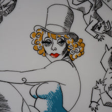 Load image into Gallery viewer, Limited Edition Porcelain Plate MARLENE DIETRICH for Rosenthal by Ernst Maria Lang
