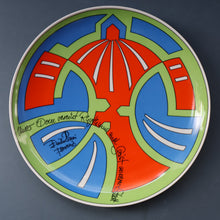 Load image into Gallery viewer, Limited Edition: 1970s Emilio Pucci Porcelain Plate for Rosenthal. Entitled "Our Cathedral". No. 11 BOXED
