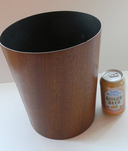 Vintage 1960s MALLOD Bentwood Teak Plywood Waste Paper Basket