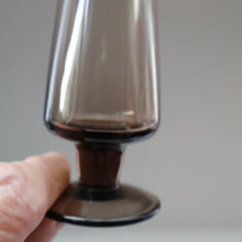 Load image into Gallery viewer, 1960s STROMA. Classic Scottish CAITHNESS GLASS Peat Coloured Liqueur or Shot Glasses
