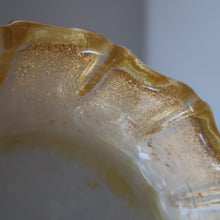Load image into Gallery viewer, PAIR of Small 1950s Barovier &amp; Toso MURANO 'Cordonato d'Oro' gold leaf glass bowls

