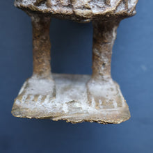 Load image into Gallery viewer, AFRICAN Benin Bronze, NIGERIA. Figurine / Sculpture of a Warrior Holding a Spear. 11 3/4 inches
