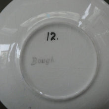 Load image into Gallery viewer, Rarer Bough Pottery ART DECO Ceramic Quaichs and Matching Underplates. Painted by Elizabeth Amour 1920s
