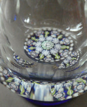 Load image into Gallery viewer, Vintage Perthshire Millefiori Inkwell or Perfume Bottle (PP83). 7 1/2 inches in height
