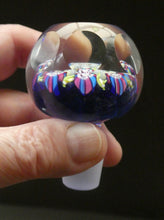 Load image into Gallery viewer, Vintage Perthshire Millefiori Inkwell or Perfume Bottle (PP83). 7 1/2 inches in height
