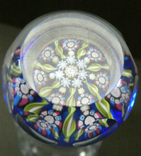 Load image into Gallery viewer, Vintage Perthshire Millefiori Inkwell or Perfume Bottle (PP83). 7 1/2 inches in height
