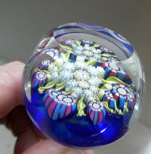 Load image into Gallery viewer, Vintage Perthshire Millefiori Inkwell or Perfume Bottle (PP83). 7 1/2 inches in height
