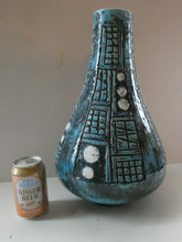 Load image into Gallery viewer, MASSIVE Vintage 1960s West German BRUSTALIST Bottle Vase. Uberlacker Ceramics / U-keramik; 41 cm in height
