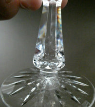 Load image into Gallery viewer, SET OF SIX. Vintage Waterford Crystal KENMARE (Cut) Stemmed CLARET Glasses. 6 inches
