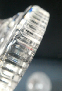 Rare SET OF SIX: Edinburgh Crystal Millennium Collection. Short Chunky Wine Goblets: 5 7/8 inches