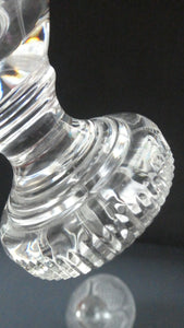 Rare SET OF SIX: Edinburgh Crystal Millennium Collection. Short Chunky Wine Goblets: 5 7/8 inches