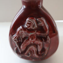 Load image into Gallery viewer, 1940s DANISH Bode Willumsen Jug with Sweeping Handle for Royal Copenhegen. Ox Blood Red Glaze. Model  2917
