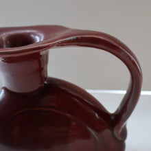 Load image into Gallery viewer, 1940s DANISH Bode Willumsen Jug with Sweeping Handle for Royal Copenhegen. Ox Blood Red Glaze. Model  2917

