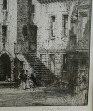 Load image into Gallery viewer, Hedley Fitton The Canongate Tolbooth Edinburgh Etching
