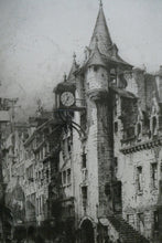 Load image into Gallery viewer, Hedley Fitton The Canongate Tolbooth Edinburgh Etching
