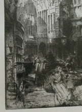 Load image into Gallery viewer, Hedley Fitton The Canongate Tolbooth Edinburgh Etching
