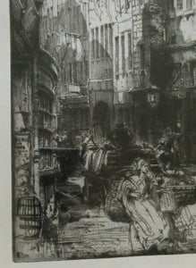 Hedley Fitton The Canongate Tolbooth Edinburgh Etching