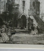 Load image into Gallery viewer, Hedley Fitton The Canongate Tolbooth Edinburgh Etching
