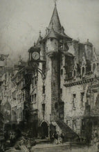 Load image into Gallery viewer, Hedley Fitton The Canongate Tolbooth Edinburgh Etching
