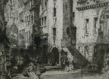 Load image into Gallery viewer, Hedley Fitton The Canongate Tolbooth Edinburgh Etching
