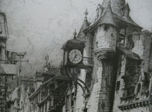 Load image into Gallery viewer, Hedley Fitton The Canongate Tolbooth Edinburgh Etching
