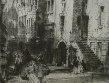 Load image into Gallery viewer, Hedley Fitton The Canongate Tolbooth Edinburgh Etching
