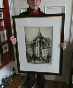 Hedley Fitton The Canongate Tolbooth Edinburgh Etching
