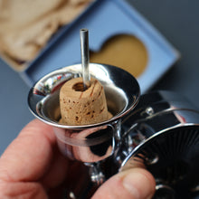Load image into Gallery viewer, Vintage 1950s MUSICAL Chrome Drinks Pourer by DECANTATA. Winds Up and Plays Auld Lang Syne


