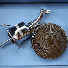 Load image into Gallery viewer, Vintage 1950s MUSICAL Chrome Drinks Pourer by DECANTATA. Winds Up and Plays Auld Lang Syne

