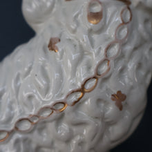 Load image into Gallery viewer, ANTIQUE Late 19th Century SMALLER SIZE White Staffordshire Dogs / Wally Dugs
