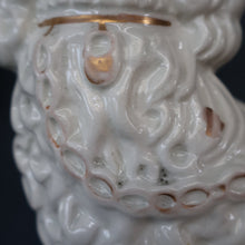 Load image into Gallery viewer, ANTIQUE Late 19th Century SMALLER SIZE White Staffordshire Dogs / Wally Dugs
